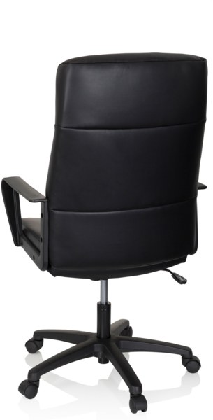 hjh OFFICE Profi Chefsessel LISSO Kunstleder Schwarz Bild 5