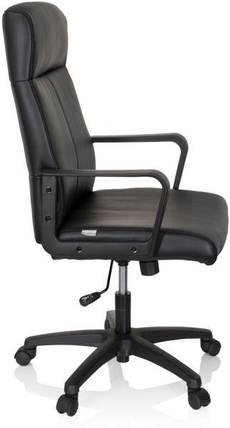 hjh OFFICE Profi Chefsessel LISSO Kunstleder Schwarz Bild 3