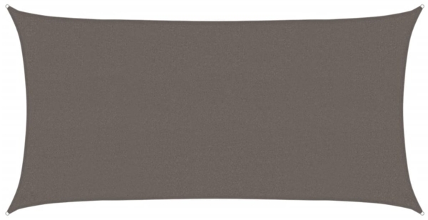 vidaXL Sonnensegel 160 g/m² Anthrazit 2,5x4,5 m HDPE 311070