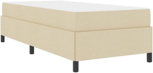 vidaXL Boxspringbett Creme 80 x 200 cm Stoff 3398820 Bild 4