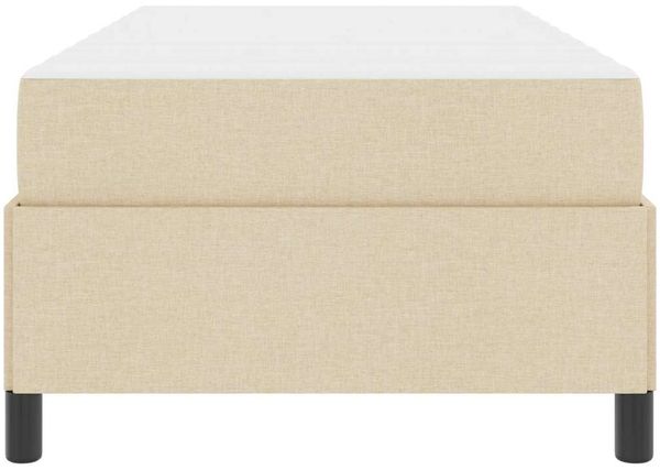 vidaXL Boxspringbett Creme 80 x 200 cm Stoff 3398820 Bild 7