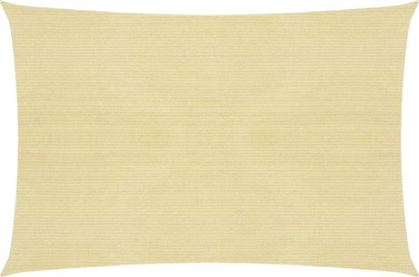 Sonnensegel 160 g/m² Beige 4x7 m HDPE