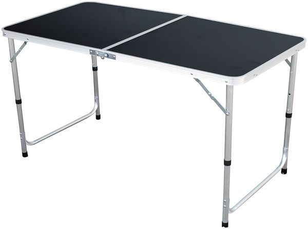 3-tlg Campingmöbel Campingstuhl Campingtisch klappbar L120xB60xH70cm