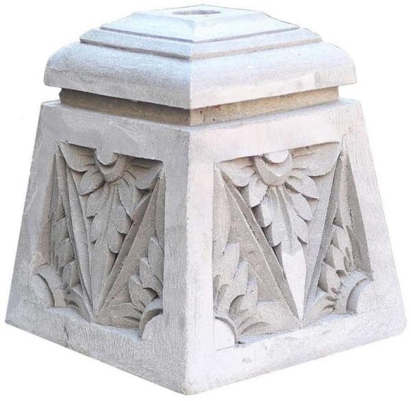 Oriental Galerie Sonnenschirm Schirmständer für Bali Schirme Eckig