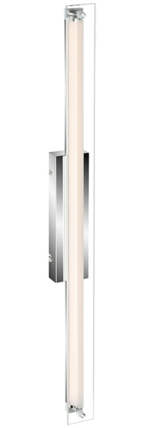 LED Wandleuchte, Badezimmerlampe, Dimmer, L 65 cm