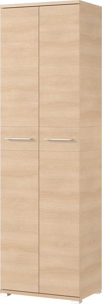 Germania Garderobenschrank 3774-653 GW-Predore, in Lindberg-Eiche, mit ausziehbarer Kleiderstange, 59 x 199 x 40 cm (BxHxT)