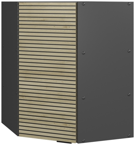 Eckhängeschrank Fame-Line Eiche Paneel 57 cm Vicco