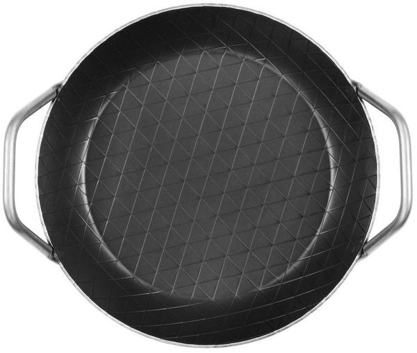 GRÄWE Bratpfanne GRÄWE Servierpfanne 24 - 32 cm, extra hoher Rand