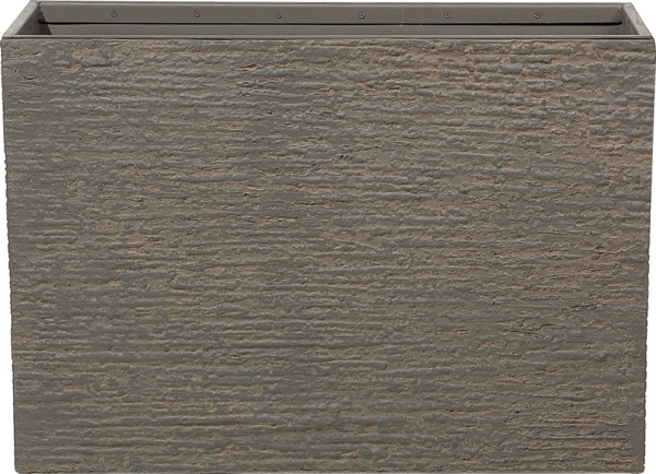 Blumentopf dunkelbraun rechteckig 34 x 80 x 56 cm EDESSA