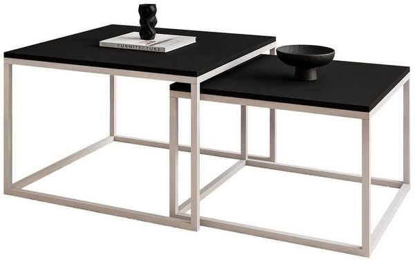 Lookway Couchtisch YOSHI 2in1 MATT KASCHMIR (2er-Set), Breite: 70 cm und 60 cm