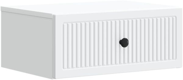 vidaXL Nachttisch mit Schubladen Weiß 49 x 34,5 x 20 cm Holzwerkstoff 897935