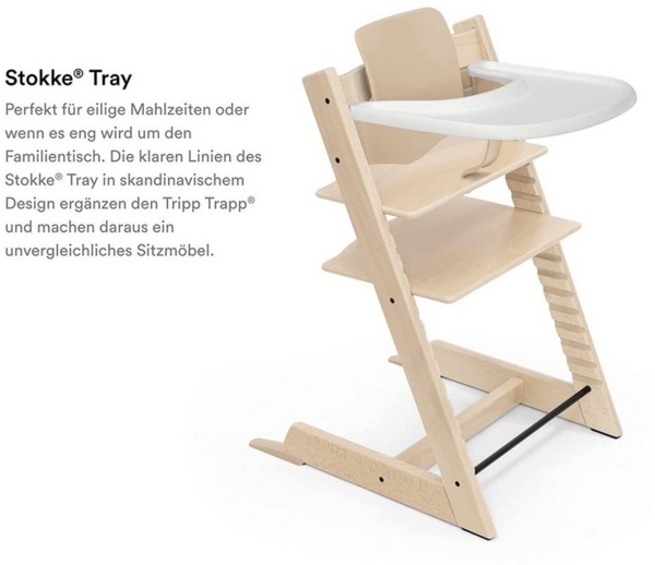 Stokke Tray für 'Tripp Trapp‘ Hochstuhl, white Bild 2
