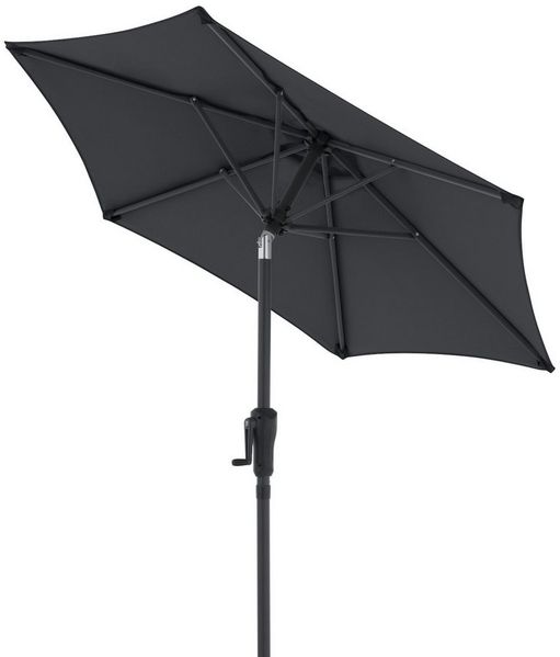 doppler® Sonnenschirm Doppler LIFE Lift ø 180 cm rund Mittelmastschirm Sonnenschirm in 4