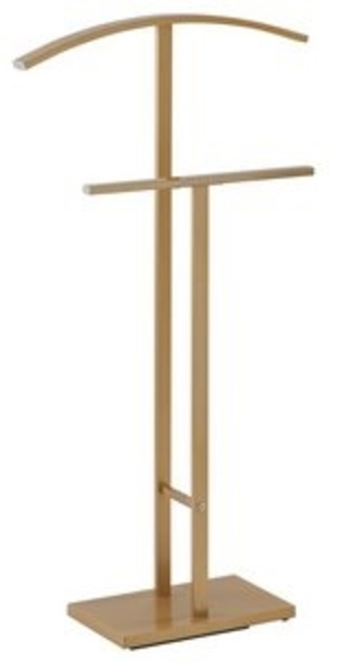 IDIMEX Herrendiener SCOTT, Stummer Diener mit Hosenbühel, Metall Damendiener Kleiderbügel gold Bild 6