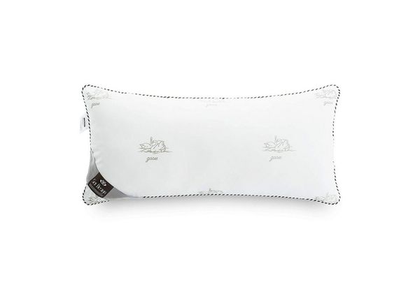 SEI Design Kopfkissen Schlafkissen Kissen Mikrofaserkissen Seitenschläferkissen 40x80, Füllung: 650g luxuriöse Mikrofaser, Bezug: Mikrofaser gesteppt, Seitenschläfer, Rückenschläfer, Bauchschläfer, Kissen, 1 Kopfkissen, vegane Alternative zu Daunenkissen