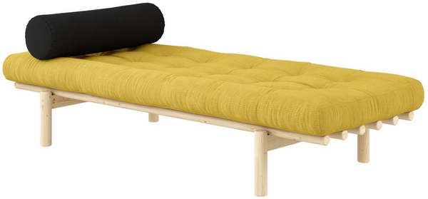 Sofa NEXT DAYBED Liege Tagesbett Kiefer natur mit Cord-Polster, Karup