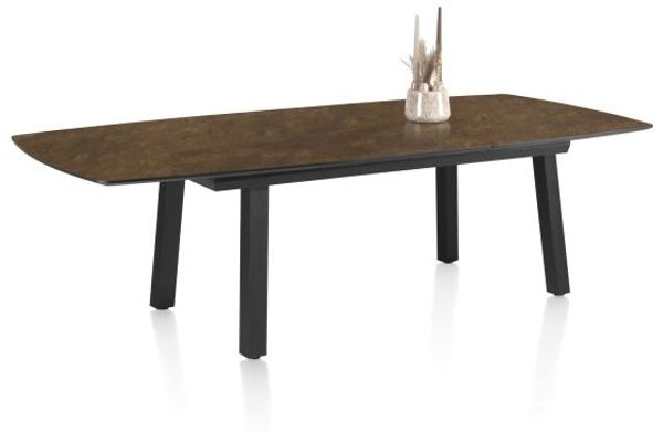 PALACE Esstisch braun HPL 190cm x 110cm x 77cm