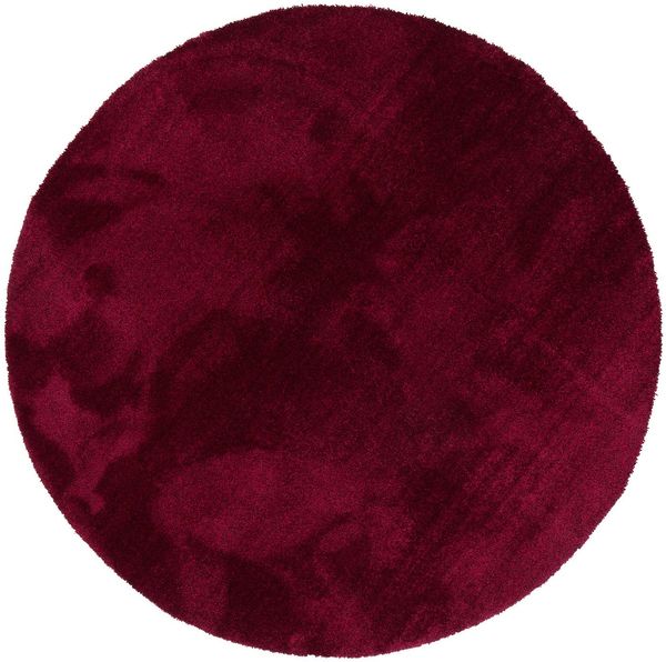 Snapstyle Hochflor-Teppich Super Soft Hochflorteppich Livorno Rund, Rund, Höhe: 17 mm
