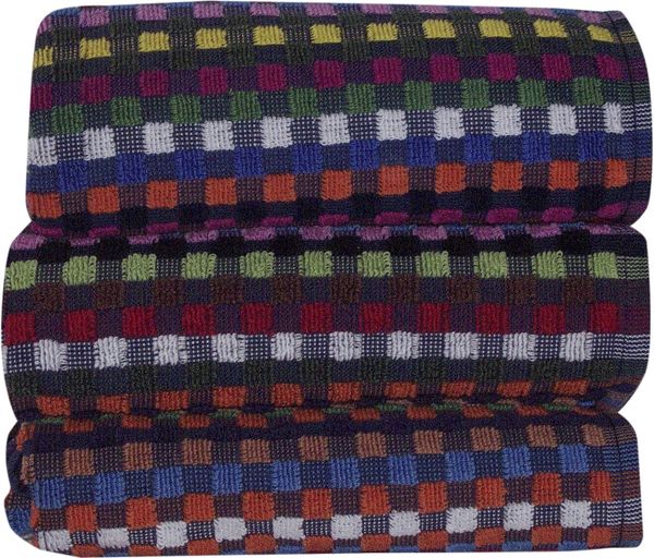 Handtuch Baumwolle 50 x 90 cm 3-fach sortiert