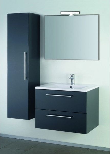 Sanotechnik Badmöbel Set 'FIORA 70', Anthrazit, 70,5x51x52 cm