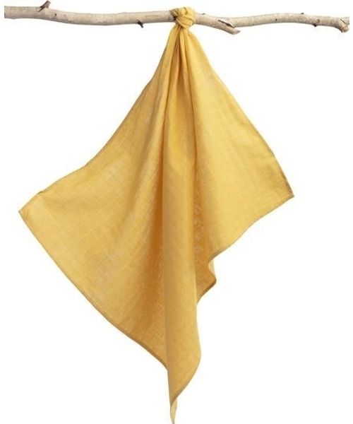 Sensillo MUSLIN-Babydecke senf 70 x 80
