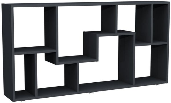 VCM Standregal Lanisa 919093 Anthrazit H. 58 x B. 116 x T. 20 cm