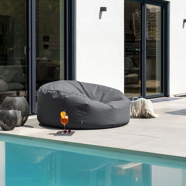 HOME DELUXE XXL Outdoor Sitzsack CLOUD - Anthrazit