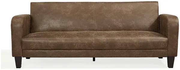 Vente-unique - INICIO Sofa StoffStoff Braun - B 83 cm x H 85 cm x L 215 cm Bild 6