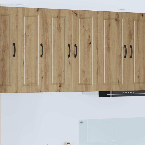 vidaXL Wandschrank PORTO 2 pcs Artisan-Eiche 30 x 31 x 80 cm 885374