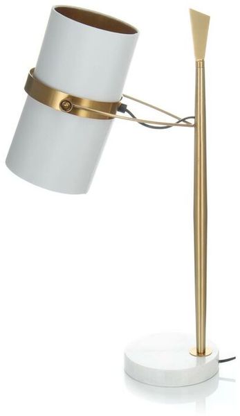 Tischlampe Novum 210 Weiß / Gold Bild 5