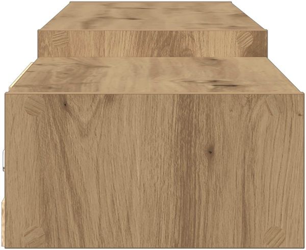 vidaXL Wandmontierter TV-Schrank Wandhalterung Artisan-Eiche 8006020 Bild 6