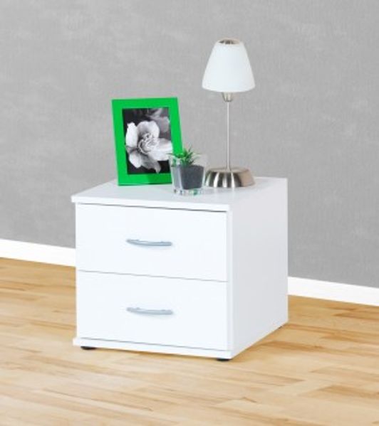 Nachtschrank weiß