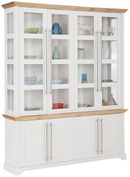 Home affaire Vitrine Meliss aus massiver Kiefer, FSC® Breite 171 cm