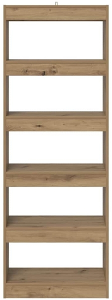 vidaXL Bücherregal Artisan-Eiche 60 x 30 x 166 cm Holzwerkstoff 880460 Bild 4