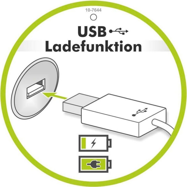 Jockenhöfer Gruppe Boxspringbett Livia, inklusive LED-Beleuchtung, 4x USB-Ladeports, 7-Zonen-TTFK-Matratze Bild 2