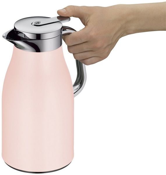 Alfi Isolierkanne Skyline pastel rose mat 1 Liter Bild 3