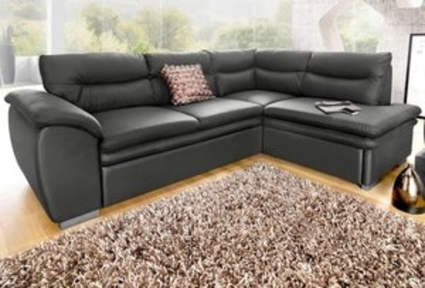 COTTA Ecksofa Leandra L-Form, wahlweise mit Bettfunktion und Bettkasten Bild 6