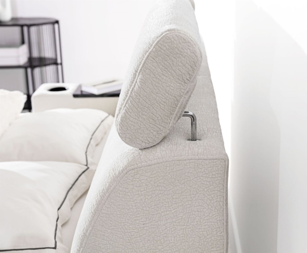 Boxspringbett Bett NESTOR 160x200cm Set. 1 in Stoff Dress Me Grün Bild 4