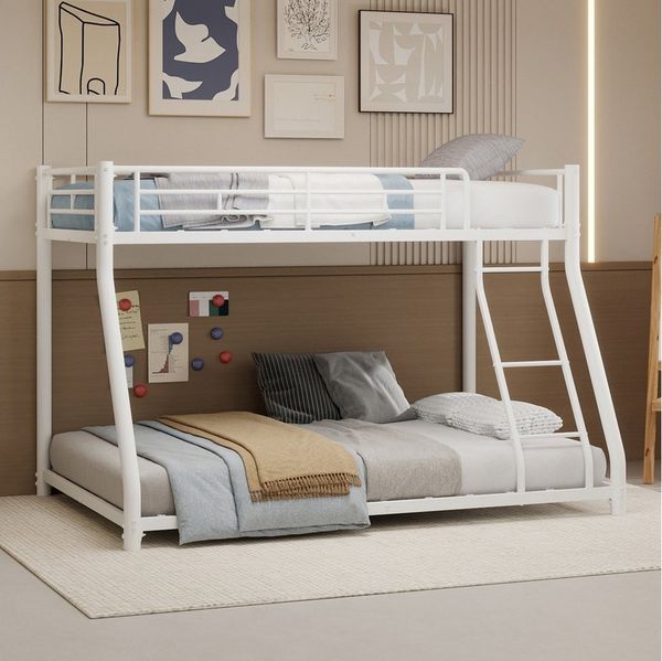 OYRREU Etagenbett Metallbett - Hochbett 90*190 cm 140*190 cm