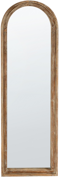 Wandspiegel COIGNY 55 cm 170 cm Tannenholz Hellbraun