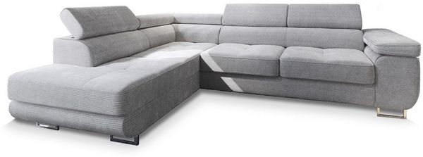 Masseno Ecksofa APIRO mit Schlaffunktion L-Form, Sofa mit Bettkasten