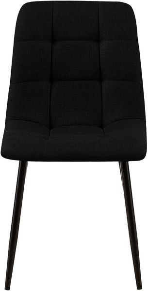 Esszimmerstuhl Tilde 2 Stühle schwarz Stoff Bild 6