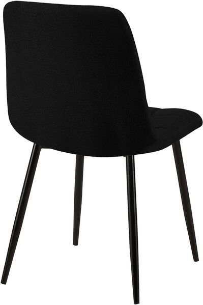 Esszimmerstuhl Tilde 2 Stühle schwarz Stoff Bild 7