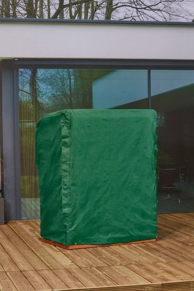 winza outdoor covers Strandkorb-Schutzhülle Premium, BxTxH: 152x105x165/135 cm, Wasserdicht, 100 % recycelbar, grün