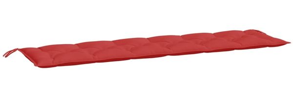 vidaXL Gartenbank-Auflagen 2 Stk. Rot 200x50x7 cm Oxford-Gewebe 361741 Bild 4