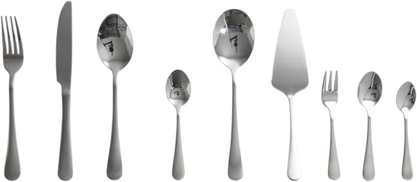 70-teiliges Besteckset ROTINI Silber