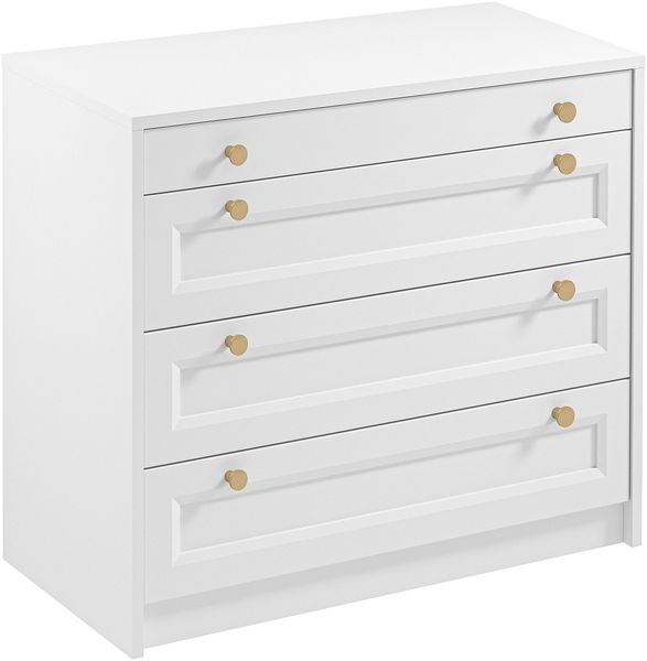 AX LIVING Kommode Raiane K4S Schminktisch mit Lichtern 90
