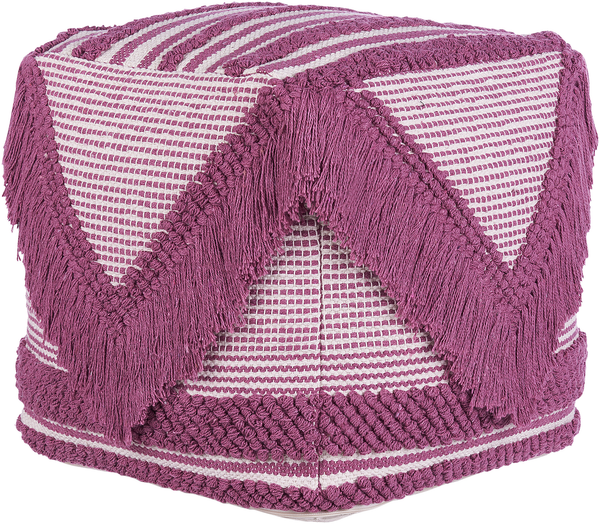 Pouf rosa 40x44 cm KOCHI