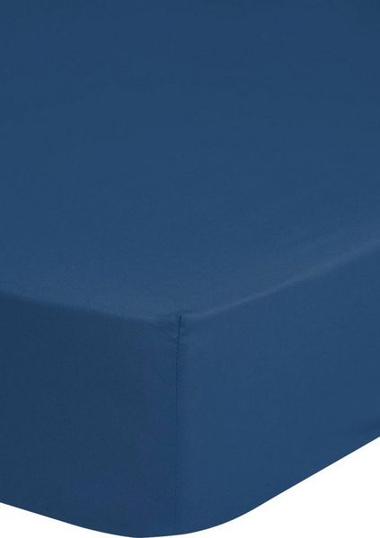 Good Morning Spannbettlaken, Denim, 90x200 cm, 100% Baumwolle