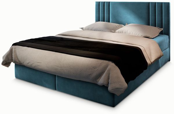 Masseno Boxbett BRES 160x200 cm mit Bonell Matratze und Topper